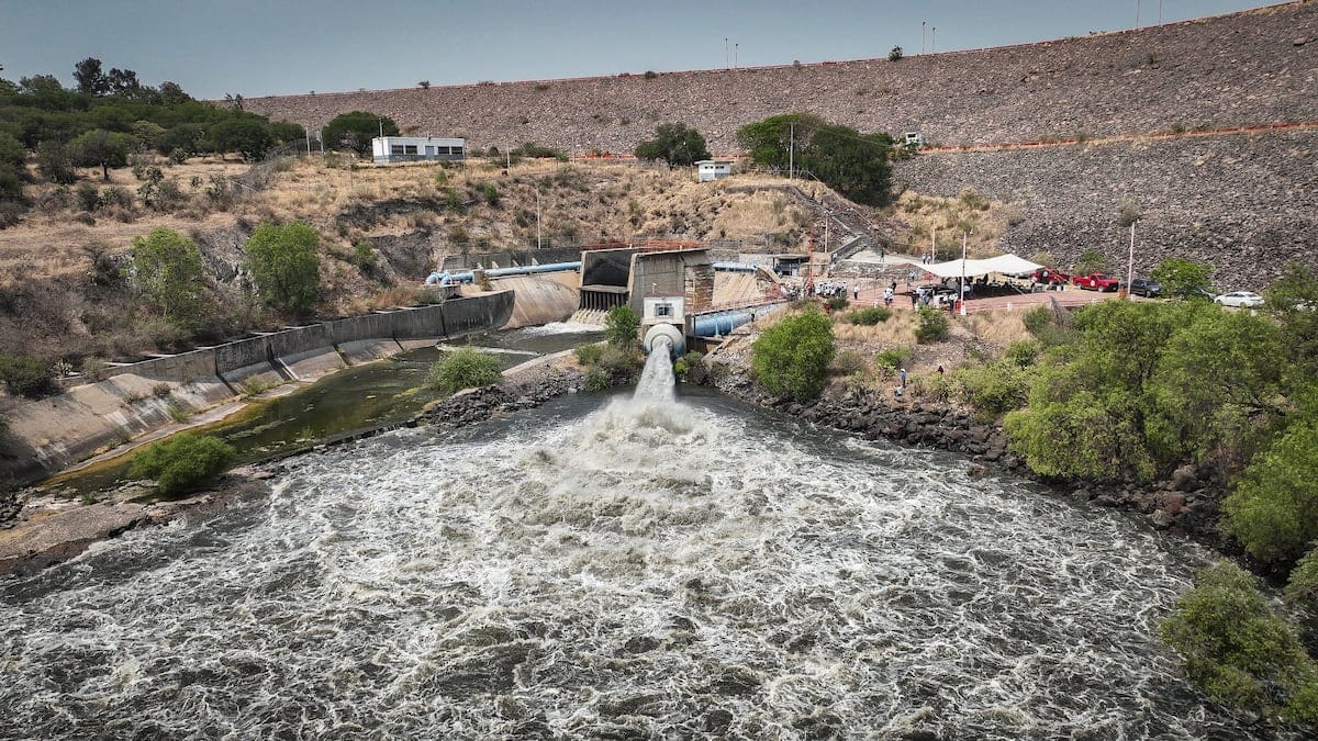 Presa Solís, Guanajuato 2024. Gobierno de Guanajuato.